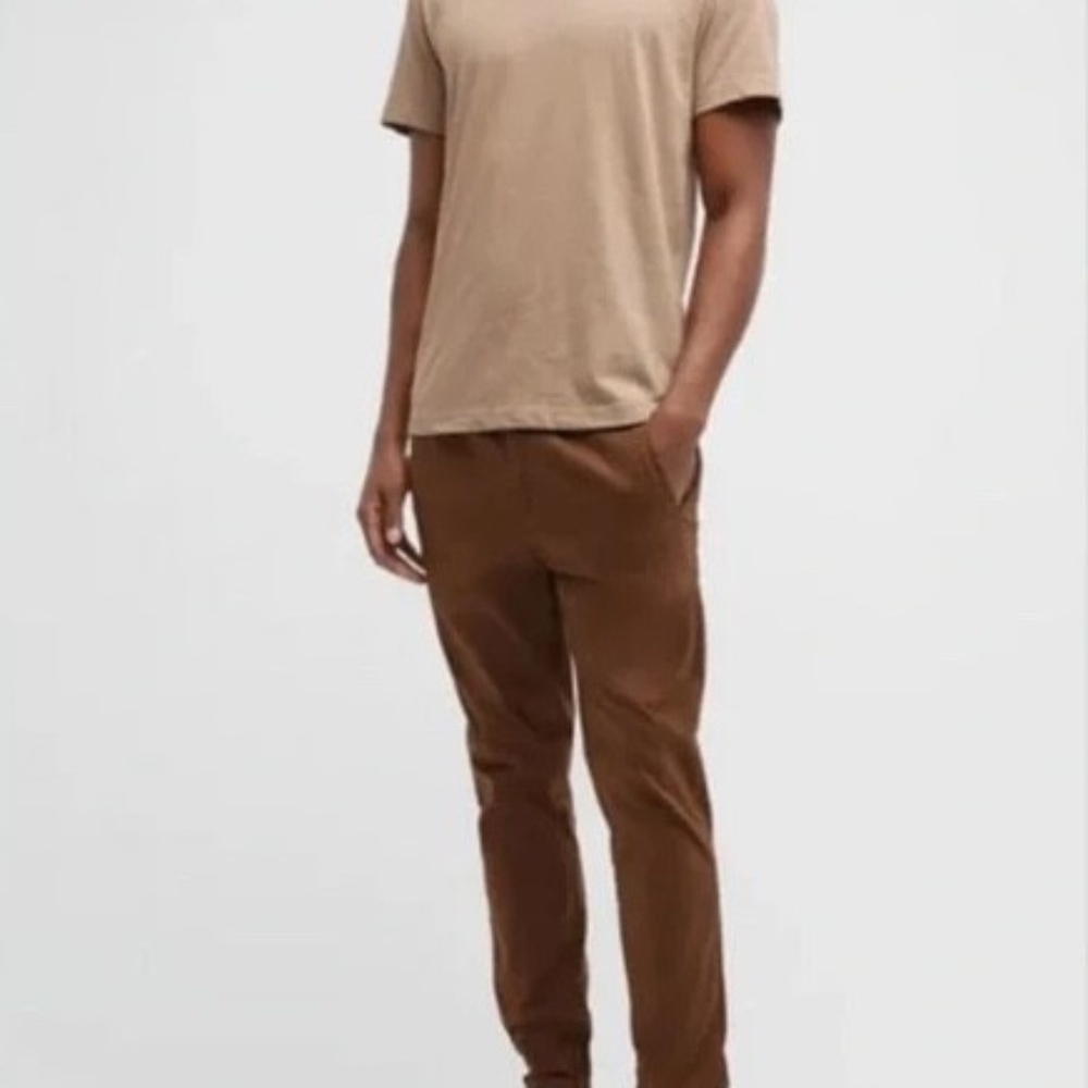 Onia Pants Mens Large All Terrain Ripstop Drawstring 28" Bison Brown
